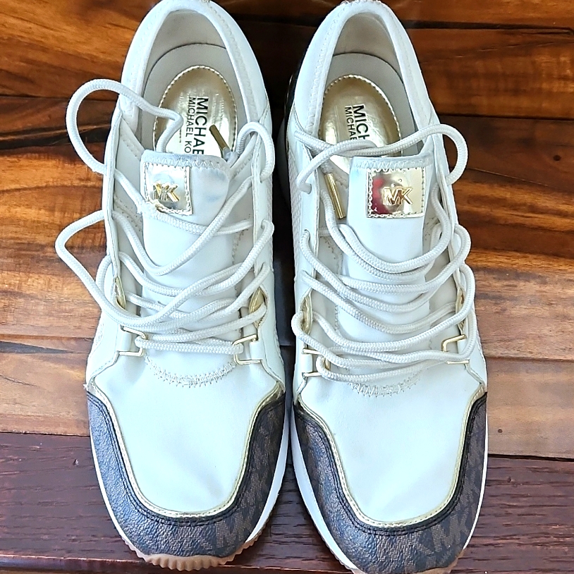 New Michael Kors Liv Trainer Sneakers Size 8